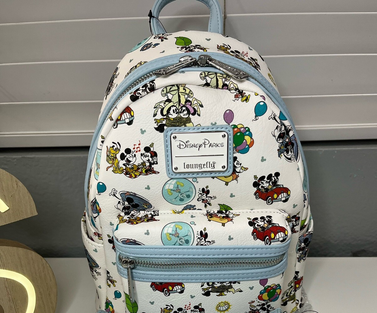 disney mini backpack ebay Wondapop Mickey Mouse 11" Vegan Leather Fashion The bold bag features an all Disney Parks Loungefly | eBay
