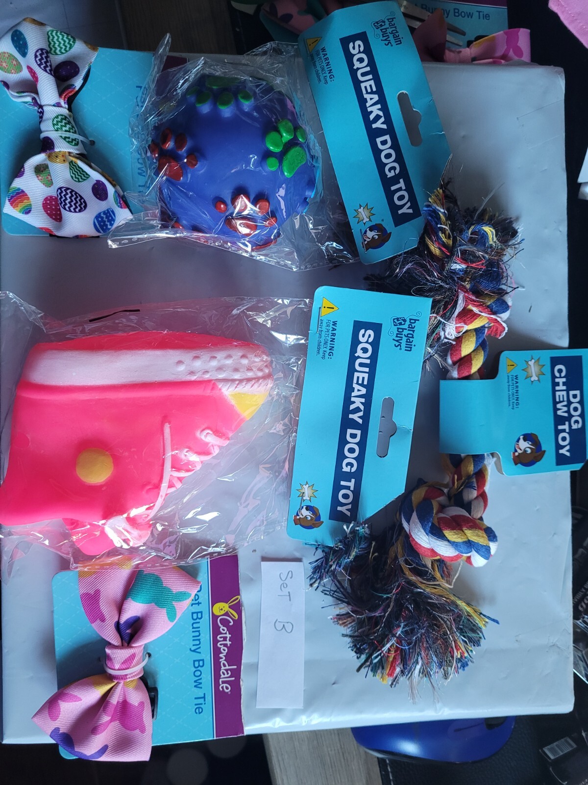 5 Piece Dog Toy Gift Sets Choose your set