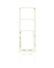 Dual Sim Card Tray Compatible For Samsung Galaxy A13 (A135 / 2022) (White)