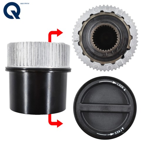 LABLT 2 × Auto Locking Front Wheel Hubs For Ford F250 F350 F450 Super Duty 4WD - Foto 3 di 8