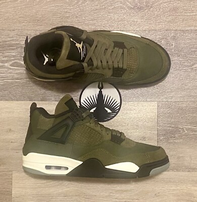 Nike Air Jordan 4 Olive スニーカー s-l400.jpg