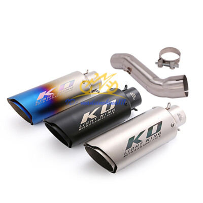 For Ducati Monster 1200 821 2014-2017 Exhaust System Muffler Connect Middle Pipe