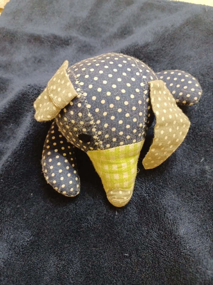 Chupete de lunares azul Trend Lab Baby Lovey Mouse Foto 2 de 4