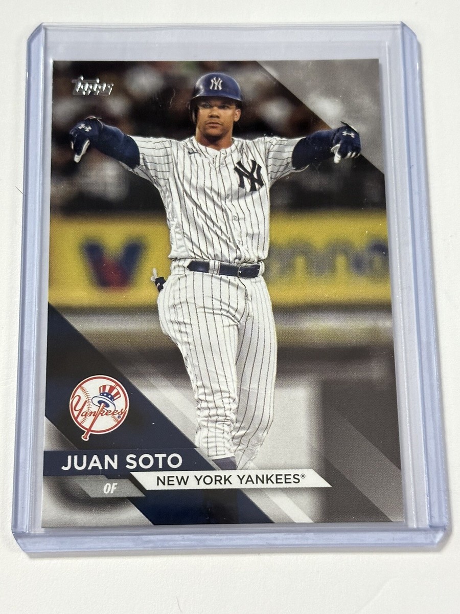 Juan Soto 2024 Topps Flagship Baseball Card Yankees #25 Costco