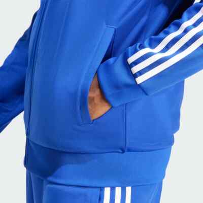 adidas Men's Essentials Warm-Up 3-Stripes Track Top Jacket IS9286