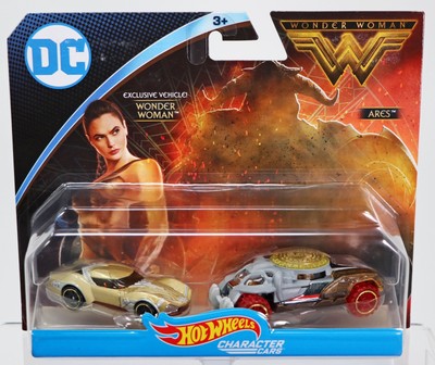 Hot Wheels Wonder Woman vs Ares 2-Pack DC Comics #FDM63 New NRFP 2016 1:64