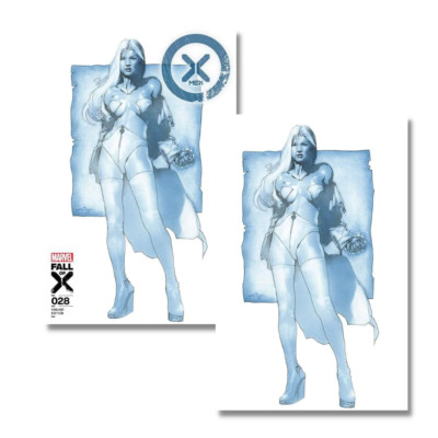 X-MEN #28 VIRGIN/TRADE EXCLUSIVE - GABRIELE DELL OTTO - EMMA FROST - FALL OF X