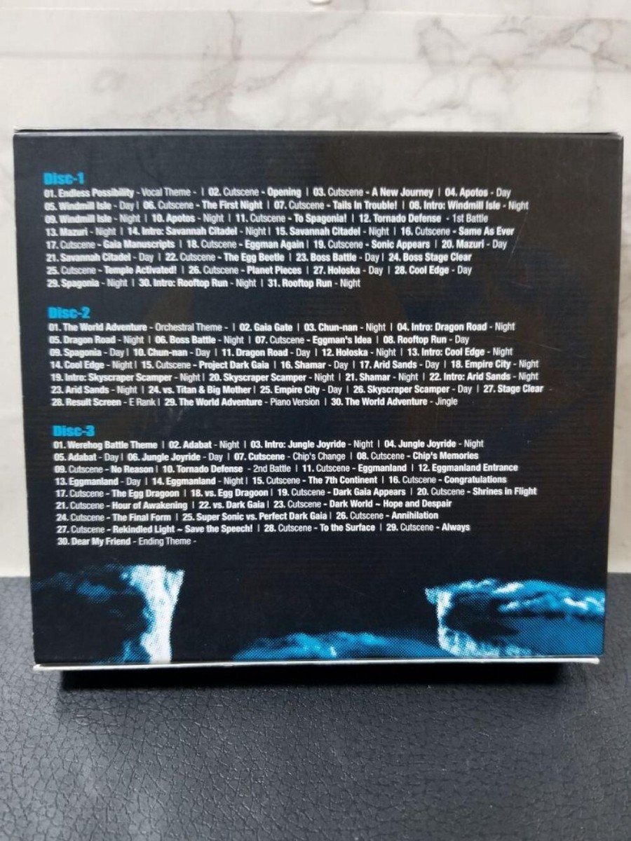 Planetary Pieces SONIC WORLD ADVENTURE Original Soundtrack