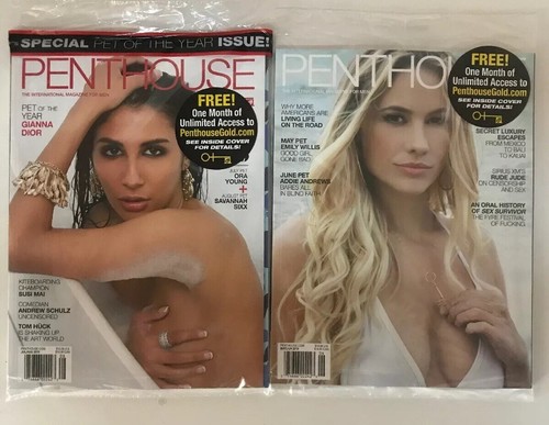 Penthouse Magazine July August 2019 Gianna Dior &amp;amp;amp; MayJune 2019 2 Magz