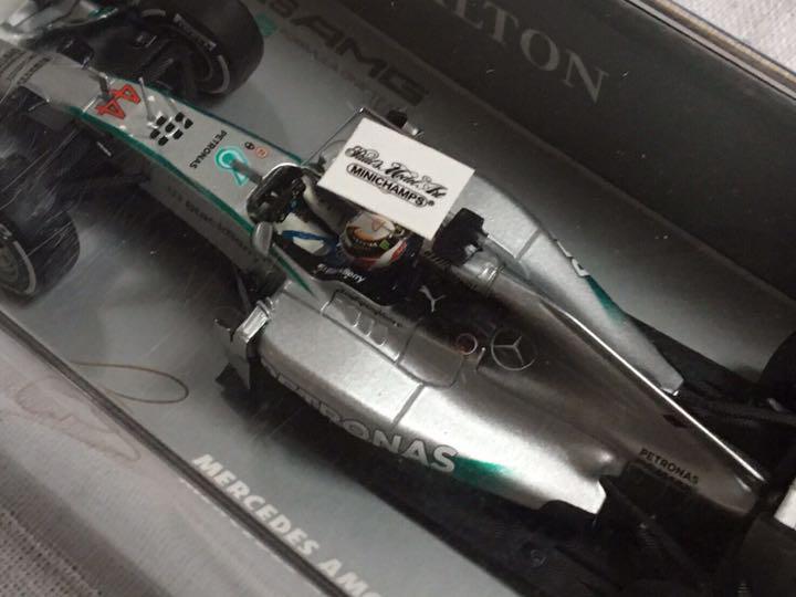 Minichamps 1/43 Mercedes AMG W05 L. Hamilton Product Mini Car | eBay