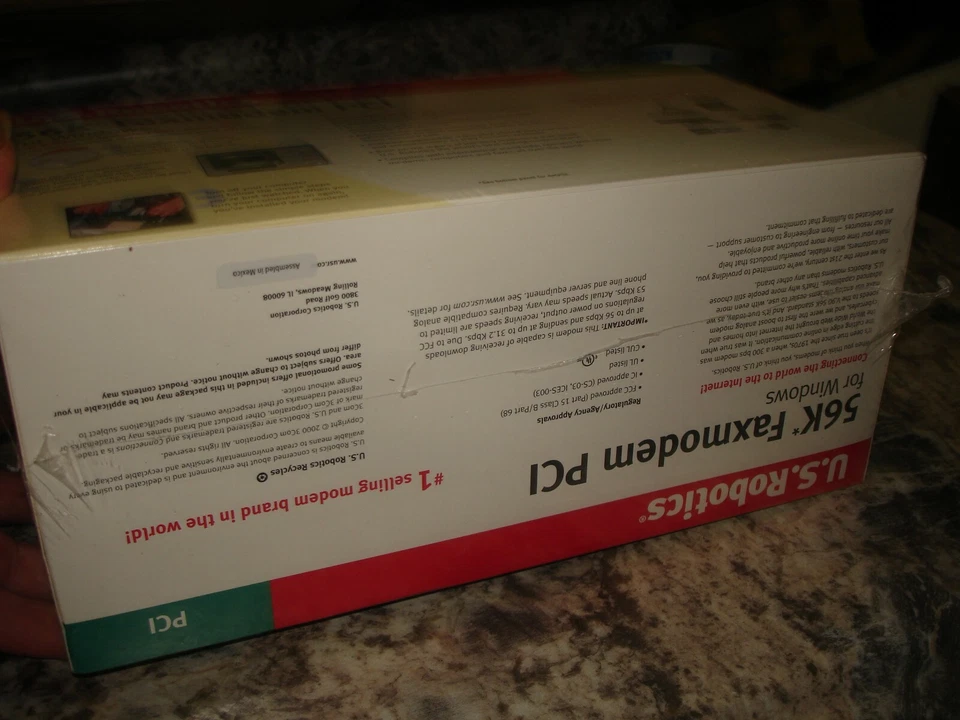 New Genuine US Robotics 3CP5699A Computer faxmodem PCI Brand New Sealed Bin 961 - Image 4 of 4