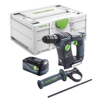 Festool BHC 18-Basic Bohrhammer 18 V 1,8 J SDS Plus + 1x Akku 5,0 Ah + Systainer