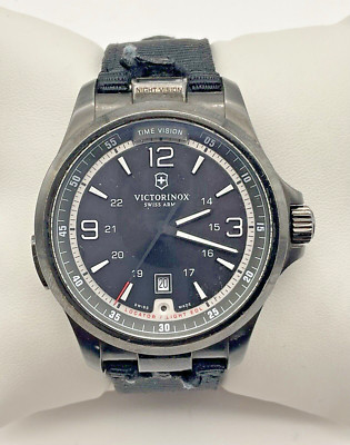 Men's Victorinox Swiss Army Night Vision GMT 241596 Watch | eBay Men's Victorinox Swiss Army Night Vision GMT 241596 Watch | eBay
