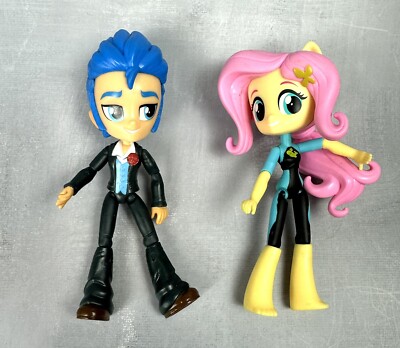 My Little Pony Equestria Dolls Minis Fluttershy & Flash Sentry Dolls 0167