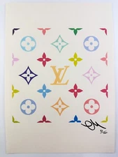 Takashi Murakami Original Vintage Art Print Lithograph Signed Limited COA