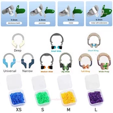 Dental Matrix Bands Ring Sectional Matrice Clamp Fit Garrison Palodent V3 System