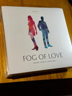 Fog of Love New & Sealed Romantic Comedy as a Board Game Floodgate Jacob Jaskov