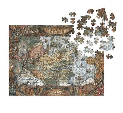 Dragon Age Puzzle World of Thedas Map (1000 Teile)