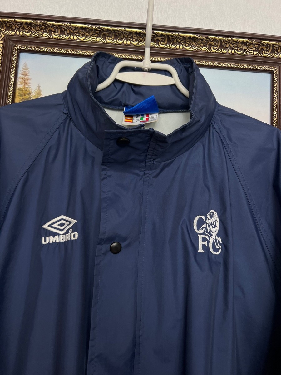 Vintage 90's Umbro Chelsea Football Jacket Soccer Windbreaker