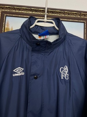Vintage 90's Umbro Chelsea Football Jacket Soccer Windbreaker