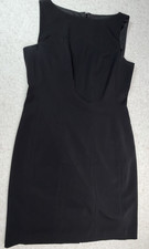 Ann Taylor Women's Black Sleeveless Lined Size 2 Sheath Dress Career LBD