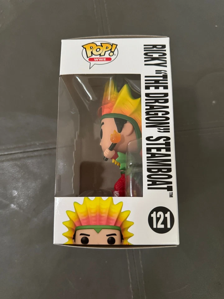 Funko Pop Ricky the Dragon Steamboat WWE Común Foto 2 de 3