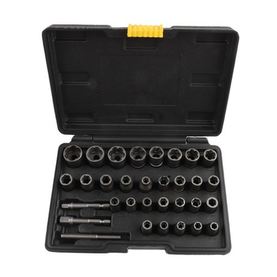 #ad Comprehensive 32Pcs Bolt Extractor Kit with Adapters for Removing Stuck Bolts $87.03