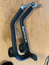 Syntace alloy aero-tri bars with bar end shifters 9sp #727