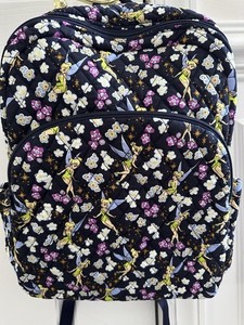 Vera Bradley Quilted Tinkerbelle Backpack - Black Vera Bradley Women main image 4