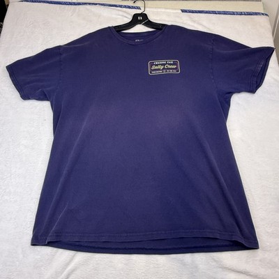 Salty Crew Chasing Tail T-Shirt Men's XXL Blue Graphic Tee Find Refuge In The