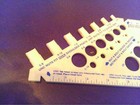 Work Shops Nut & Bolt Gauge — photo 3