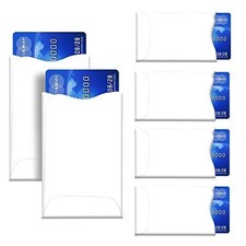 RFID Blocking Sleeves Pack of 15 Credit Card Holders Identity Theft Protection