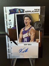2025-26 Topps Flagship Basketball Koby Brea New Applicants Auto RC #NA-KB Suns