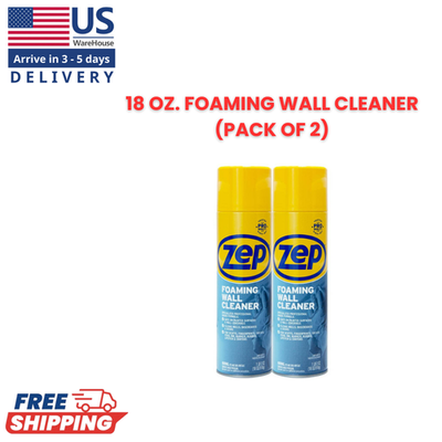 #ad ZEP 18 oz. Foaming Wall Cleaner Pack of 2 $14.95