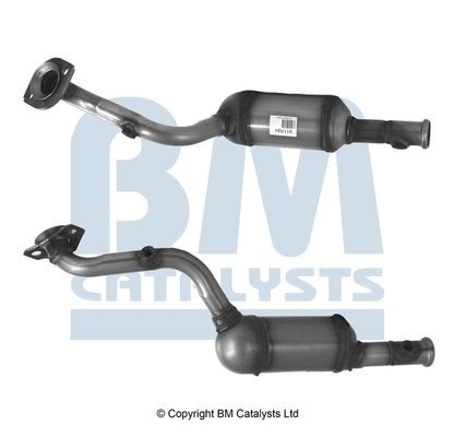 Catalyseur BM Catalysts BM91170H haute durabilité inox pour Renault