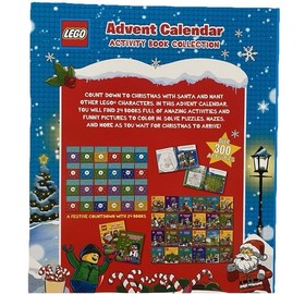 Lego Countdown To Christmas Pop Up Advent Calendar With Lego Santa, Sealed NEW