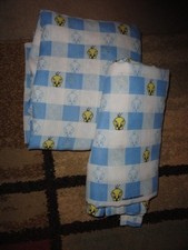 VINTAGE 1998 TWEETY BIRD FULL BED SHEET SET 1 FITTED/1 FLAT