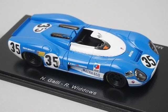 1:43 Spark S3549 Matra Simca MS 630/650 LM 24H 4th 1969 #35 N.Galli / R.Widdows - Image 3 of 4