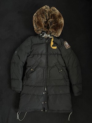 Parajumpers Long Bear Masterpiece Down Parka Jacket Black Size M