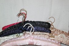 Satin Padded Hangers Feat. a Foam Core Wrapped in a Silky Farbirc w/ Swivel Hook