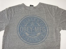 Obey Men's USA Made T Shirt Size M
