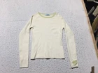 Gene Meyer Cashmere Sweater Womens S Small Creme Heart Long Sleeve
