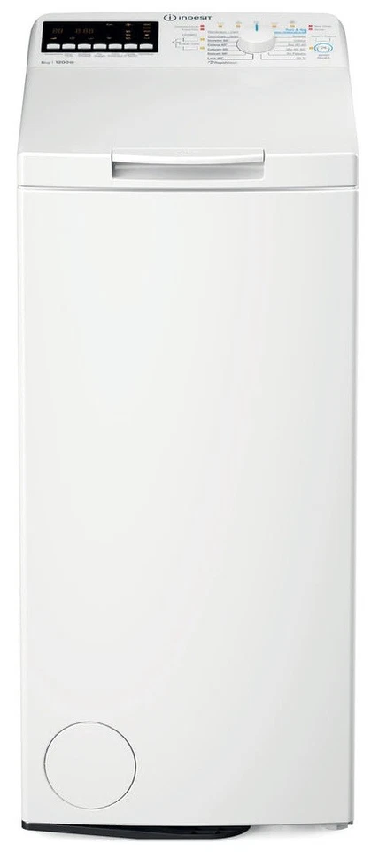 LAVATRICE CARICA ALTO 6 KG 1200 GR B SOFTOPEN INVERTER INDESIT BTWS6251PIT