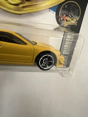 Hot Wheels Yellow Custom 01 Acura Integra GSR Night Burnerz Wheel