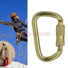 Auto Locking Carabiner 45KN Twist Lock Heavy Duty Climbing Gear Carabiner Alloy