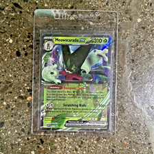 Pokemon TCG Meowscarada ex SVP033 Black Star Promo Holo Pokemon Card