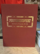 “PHOTODISCOVERY Masterworks of Photography 1840-1940” BRUCE BERNARD 1980 1st Ed.