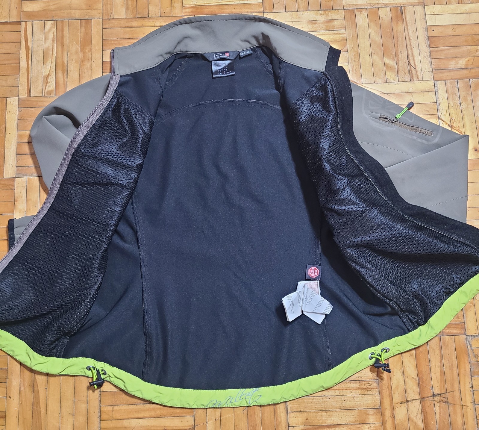 Millet Soft Shell Lined Windstopper Full Zip Shie… - image 7