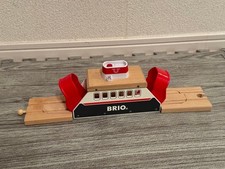 Discontinued BRIO Brio wooden ferry with light 116ee3