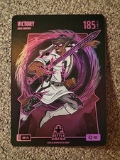 2026 Bo Jackson Battle Arena VICTORY ABF-74 HEX Alpha Battlefoil - Wembanyama